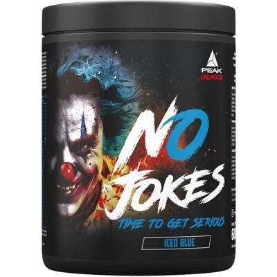 Peak No Jokes Pre-Workout - 600g - Ice Blue Peak No Jokes Pre-Workout - 600g - Ice Blue