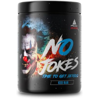 Peak No Jokes Pre-Workout - 600g - Ice Blue Peak No Jokes Pre-Workout - 600g - Ice Blue
