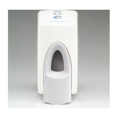Acessório WC Rubbermaid - Branco, 0,4L, Modelo com Botão - Distribuidor de Banheiro Acessório WC Rubbermaid - Branco, 0,4L, Modelo com Botão - Distribuidor de Banheiro