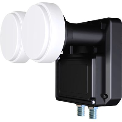 Inverto IDLB-TWNM21-MNOO6-8PP LNB nero doppio professionale - Ricevitore satellitare Inverto IDLB-TWNM21-MNOO6-8PP LNB nero doppio professionale - Ricevitore satellitare