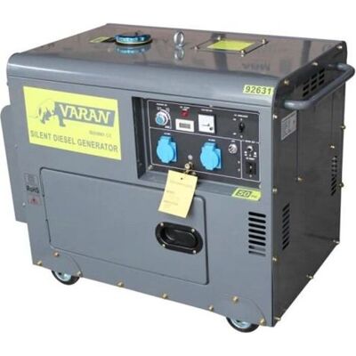 Varan Motors 92631 Generador - Potencia diésel confiable, 5.5kW - Generador Varan Motors 92631 Generador - Potencia diésel confiable, 5.5kW - Generador