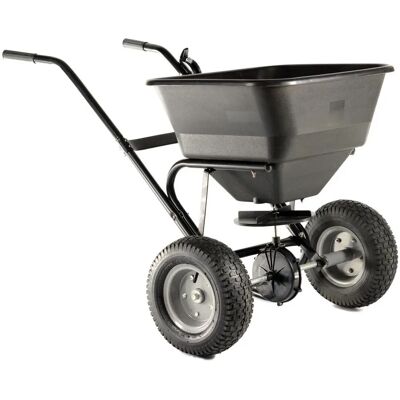 Varan Motors TC2028 - Dispensador de fertilizante, semillas, sal y arena - Negro Varan Motors TC2028 - Dispensador de fertilizante, semillas, sal y arena - Negro