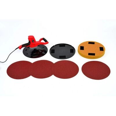 Varan Motors DMJ-700F-5 Lijadora orbital - Rojo - 710W Varan Motors DMJ-700F-5 Lijadora orbital - Rojo - 710W