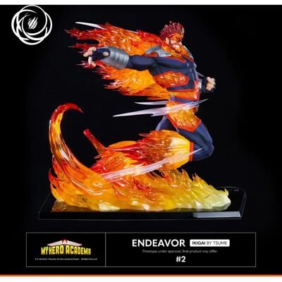 My Hero Academia Endeavor 1/6 Statue - Bunt - Onesize My Hero Academia Endeavor 1/6 Statue - Bunt - Onesize