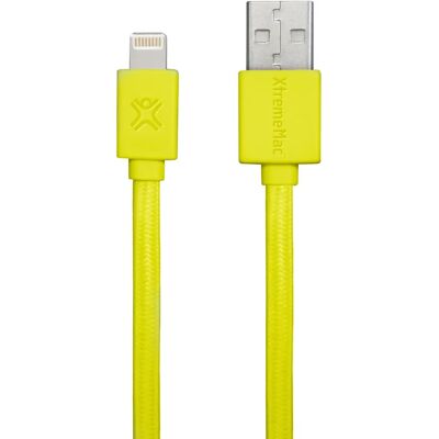 XtremeMac USB Lightning Ladekabel - 1m - Gelb XtremeMac USB Lightning Ladekabel - 1m - Gelb