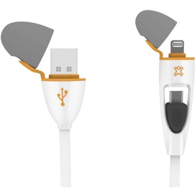 XtremeMac XCL-UNC-13 USB Kabel - 1,1m Weiß - Universell Kompatibilität XtremeMac XCL-UNC-13 USB Kabel - 1,1m Weiß - Universell Kompatibilität