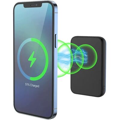 XtremeMac XWH-PMS-13 Powerbank - Magnetisch 10k mAh - Kabelloses Laden XtremeMac XWH-PMS-13 Powerbank - Magnetisch 10k mAh - Kabelloses Laden