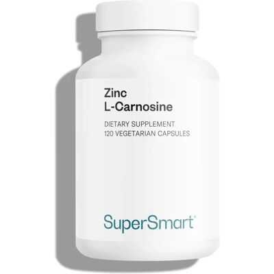 SuperSmart Zinc L-carnosine Supplement - 120 Veg. Caps SuperSmart Zinc L-carnosine Supplement - 120 Veg. Caps