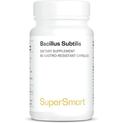 SuperSmart SA SuperSmart Bacillus Subtilis - 60 Gastro-Res. Caps - Dietary Supplement SuperSmart SA SuperSmart Bacillus Subtilis - 60 Gastro-Res. Caps - Dietary Supplement