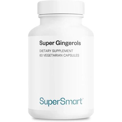 SuperSmart Super Gingerols - Digestive Support - Dietary Supplement SuperSmart Super Gingerols - Digestive Support - Dietary Supplement