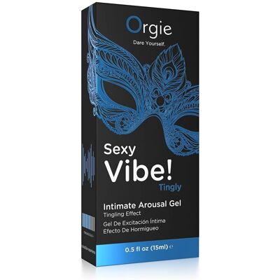 Marka Orgie Vibrator Płynny - Niebieski - 15ml Marka Orgie Vibrator Płynny - Niebieski - 15ml