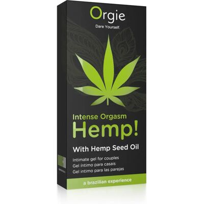Orgie Orgy Hemp Stimulating Gel - Personal Lubricant & Stimulating Gel Orgie Orgy Hemp Stimulating Gel - Personal Lubricant & Stimulating Gel