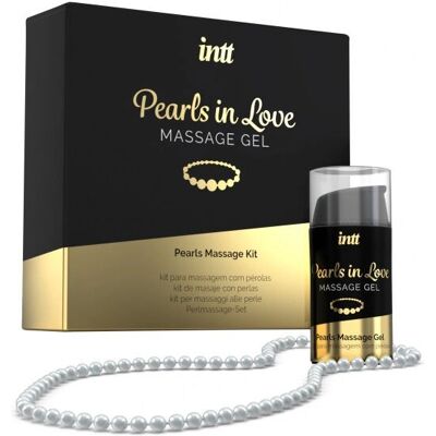 Lubrifiant en silicone Intt avec collier de perles - Kit de massage plaisir Lubrifiant en silicone Intt avec collier de perles - Kit de massage plaisir