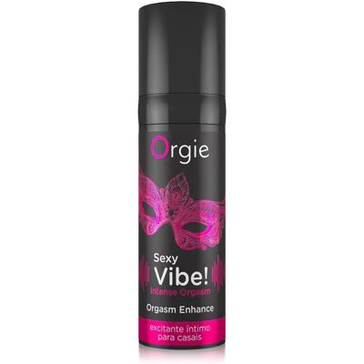 Orgie Sexy Vibe! Intense Orgasm - Henkilökohtainen liukuvoide ja stimulaattori Orgie Sexy Vibe! Intense Orgasm - Henkilökohtainen liukuvoide ja stimulaattori