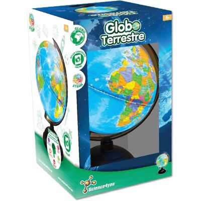 BigBuy Kinderglobus - Bildungsglobus mit Atlas BigBuy Kinderglobus - Bildungsglobus mit Atlas