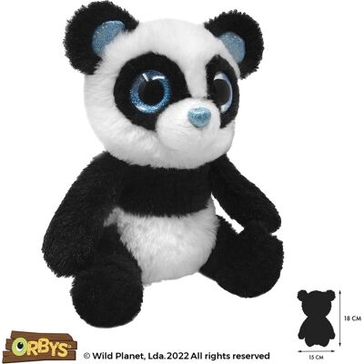 Wild Planet Teddy Panda Orbys - Peluche Wild Planet Teddy Panda Orbys - Peluche