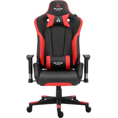 Silla para videojuegos Alpha Gamer AGZETA-BK-R - Asiento para PC Negro y Rojo Silla para videojuegos Alpha Gamer AGZETA-BK-R - Asiento para PC Negro y Rojo