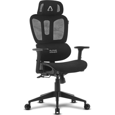 Cadeira de Escritório Ergonômica Alpha Gamer Luna - Malha Respirável Cadeira de Escritório Ergonômica Alpha Gamer Luna - Malha Respirável