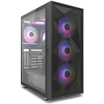 Zolyd Radion Midi Tower - Gabinete de PC Preto Zolyd Radion Midi Tower - Gabinete de PC Preto