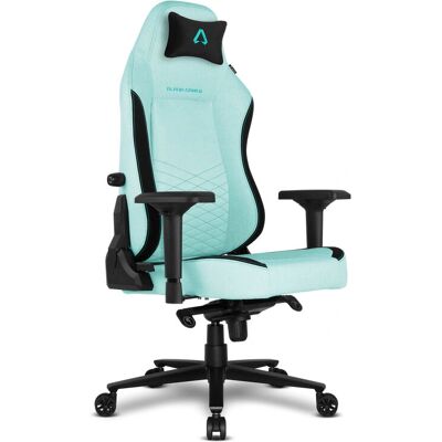 Chaise Gaming Alpha Gamer Alegra V2 - Réglable, Rembourrée, Noire & Verte - Publicité Chaise Gaming Alpha Gamer Alegra V2 - Réglable, Rembourrée, Noire & Verte - Publicité