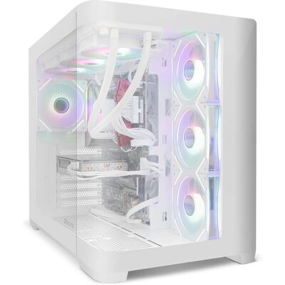 Zolyd Krytera Torre Midi Branca - Gabinete PC Zolyd Krytera Torre Midi Branca - Gabinete PC