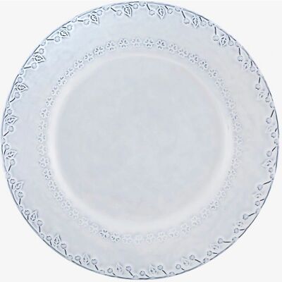Bordallo Pinheiro - Flora Tallrik 29cm - Vit - Plate Bordallo Pinheiro - Flora Tallrik 29cm - Vit - Plate