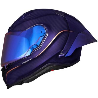 NEXX X.R3R Hagibis Carbone Violet S - Casque moto - Publicité NEXX X.R3R Hagibis Carbone Violet S - Casque moto - Publicité