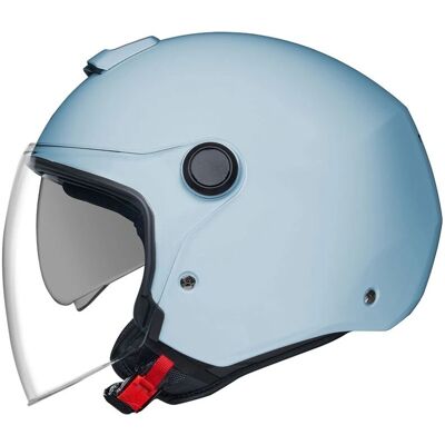 Casque Y.10 Bleu Pastel Léger - Casque Jet - Publicité Casque Y.10 Bleu Pastel Léger - Casque Jet - Publicité