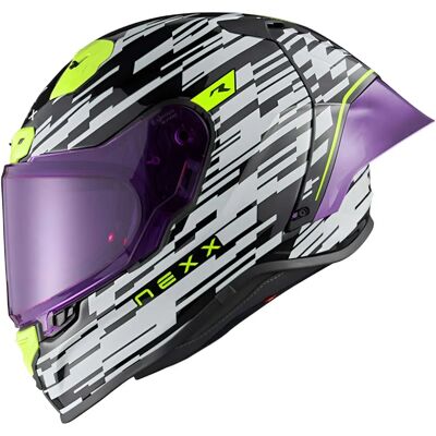 Casco Nexx X.R3R Glitch Racer Neon - Casco de moto Casco Nexx X.R3R Glitch Racer Neon - Casco de moto