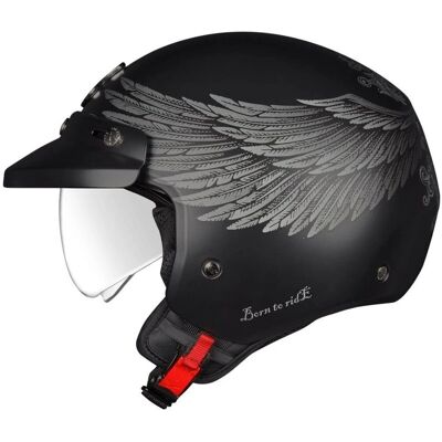 Casque NEXX Y.10 Eagle Rider - Vintage, Bluetooth, UV - Publicité Casque NEXX Y.10 Eagle Rider - Vintage, Bluetooth, UV - Publicité