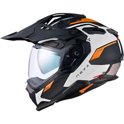 Casco de motocross Nexx X.WED 3 Keyo Carbon 22-06 - Negro Blanco Naranja - 2XL Casco de motocross Nexx X.WED 3 Keyo Carbon 22-06 - Negro Blanco Naranja - 2XL
