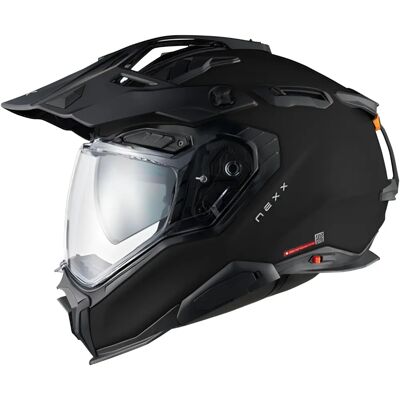 Nexx X.WED3 Fiberglas Adventure Helm - Schwarz - M Nexx X.WED3 Fiberglas Adventure Helm - Schwarz - M