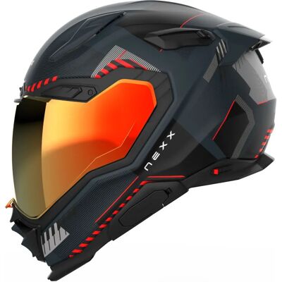 Casco de Moto Nexx X.WST3 Gris-Rojo Mate - Casco de Moto Casco de Moto Nexx X.WST3 Gris-Rojo Mate - Casco de Moto