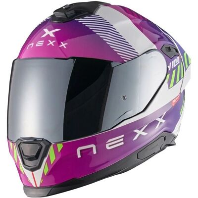 NEXX Y.100R Fade Lila / Blanco Violeta XL - Casco NEXX Y.100R Fade Lila / Blanco Violeta XL - Casco