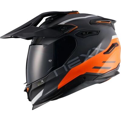 Nexx Y.Travl Quest Helm - Abenteuer, Schwarz/Orange, XXL Nexx Y.Travl Quest Helm - Abenteuer, Schwarz/Orange, XXL