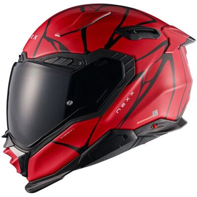 Casque intégral Nexx X.WST3 B-Side Rouge/Noir - Publicité Casque intégral Nexx X.WST3 B-Side Rouge/Noir - Publicité