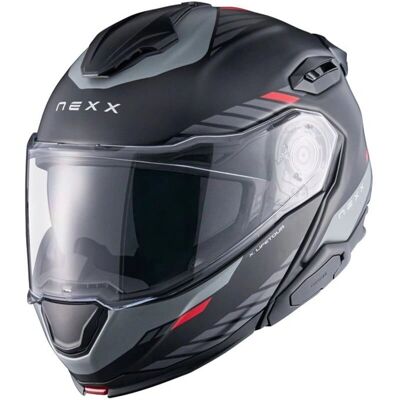 Casco de Moto Nexx X.Lifetour Globe Mate Schwarz-Rojo - Seguridad y Comodidad Casco de Moto Nexx X.Lifetour Globe Mate Schwarz-Rojo - Seguridad y Comodidad