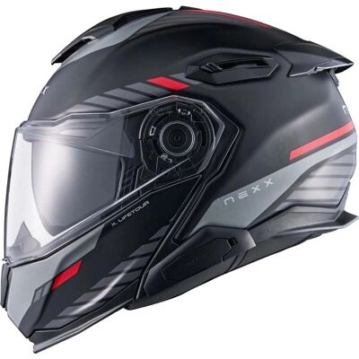 Nexx X.Lifetour Matt Schwarz-Rot Motorradhelm - Motorradhelm Nexx X.Lifetour Matt Schwarz-Rot Motorradhelm - Motorradhelm