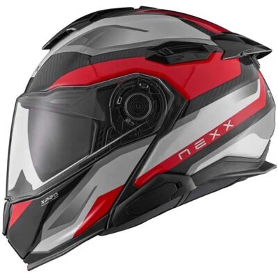 NEXX - X.Lifetour Pro Mile - Blanco - Rojo-Negro - Helmet NEXX - X.Lifetour Pro Mile - Blanco - Rojo-Negro - Helmet