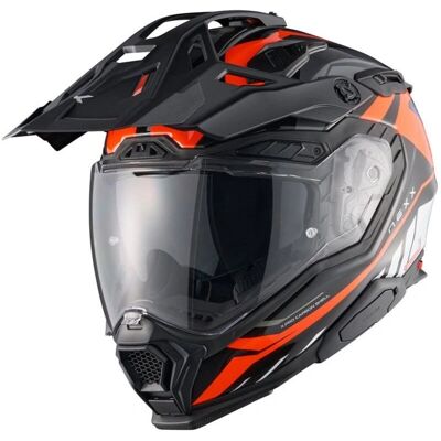 NEXX - Casque Gobi Orange/Blanc Enduro - Casque de moto - Publicité NEXX - Casque Gobi Orange/Blanc Enduro - Casque de moto - Publicité