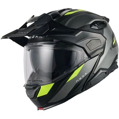 Casque Nexx X.Lifecountry Terra - Aventure, Modulable, Noir/Gris/Neon - Publicité Casque Nexx X.Lifecountry Terra - Aventure, Modulable, Noir/Gris/Neon - Publicité