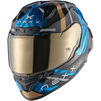 Casco Integral Nexx X.R3R Swirl Azul Cielo Casco Integral Nexx X.R3R Swirl Azul Cielo