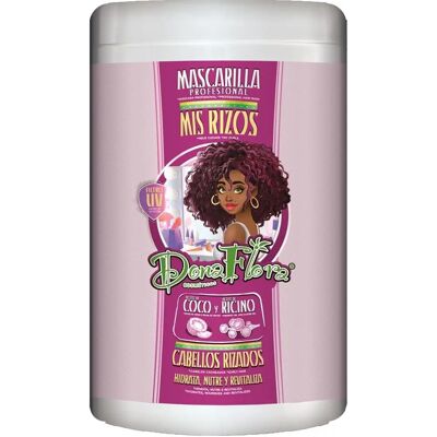 Masque Cheveux Bouclés Dona Flora - Soin Profond - Publicité Masque Cheveux Bouclés Dona Flora - Soin Profond - Publicité