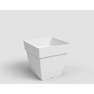Artevasi Vaso quadrato Capri Bianco - Vaso per piante Artevasi Vaso quadrato Capri Bianco - Vaso per piante