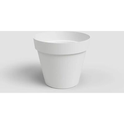 Vaso da Piante Artevasi Capri Bianco - Vaso, Resistente agli Urti, 60x60x50cm Vaso da Piante Artevasi Capri Bianco - Vaso, Resistente agli Urti, 60x60x50cm
