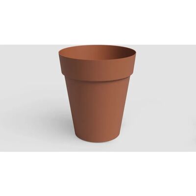 Pot de fleurs Capri haut - 46 cm - Taupe - Jardinière Pot de fleurs Capri haut - 46 cm - Taupe - Jardinière
