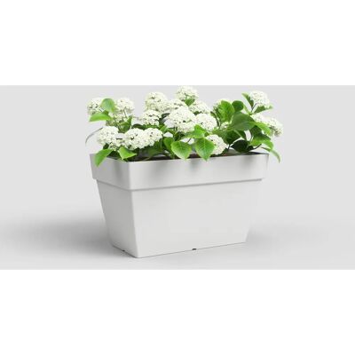 Artevasi Jardinera Capri XL - Blanco - 55.2 L - Decoración de jardín Artevasi Jardinera Capri XL - Blanco - 55.2 L - Decoración de jardín