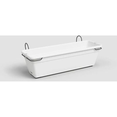 Kit di vasi Artevasi Venezia con riserva d'acqua - Bianco Kit di vasi Artevasi Venezia con riserva d'acqua - Bianco
