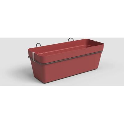 Artevasi Capri - Rot - 6 Stk - Polypropylen - Pflanzkasten Artevasi Capri - Rot - 6 Stk - Polypropylen - Pflanzkasten