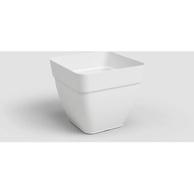 Pot de fleurs carré Artevasi Capri Campana - Blanc - 37x37 cm - Publicité Pot de fleurs carré Artevasi Capri Campana - Blanc - 37x37 cm - Publicité